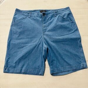 Denim Bermuda Shorts